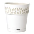 Marshall Pottery Marshall Pottery 7004611 5.9 in. Leaf Planter; White - Pack of 12 7004611
